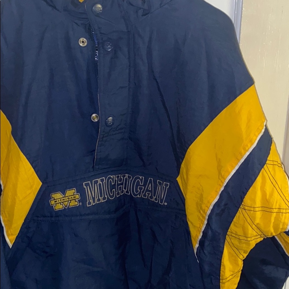 Michigan Starter Boys Zip up Jacket